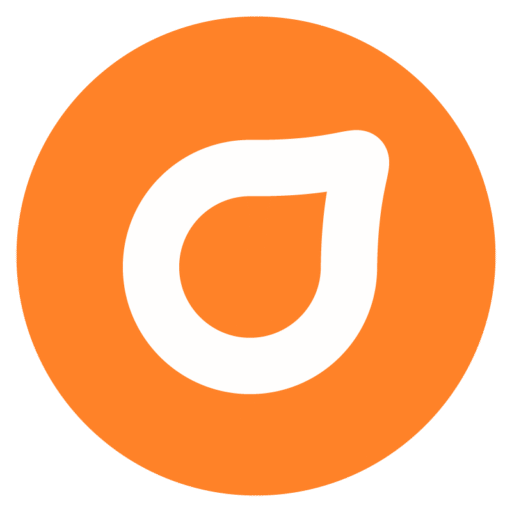 Orange Growth Pilot Icon